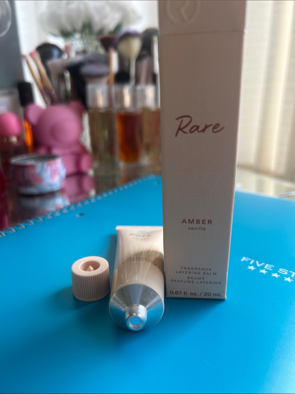 Rare beauty Amber Vanilla Fragrance Layering Balm -